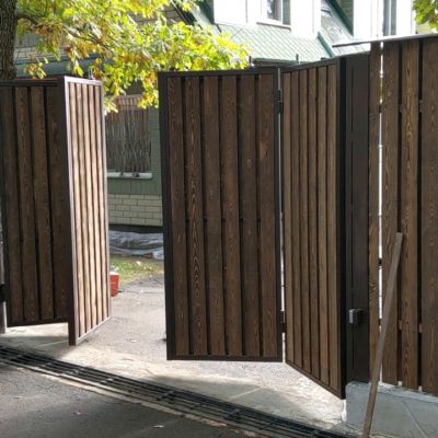 Купите и Закажите Ворота Гармошка: Лучшая Цена от 47002 руб, Установка под Ключ и Доставка в Гулькевичах и по Области